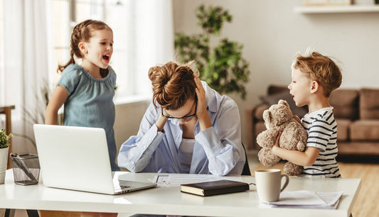 Working from home with kids - Koko-Kamel.com
