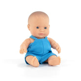 Caucasian baby boy doll 21cm, MF&M Collection - Koko - Kamel.com