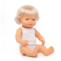 Baby Doll Caucasian Girl 38cm - Koko-Kamel.com