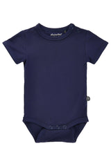 Bamboo Body, Short Sleeve, Dark Navy - Koko-Kamel.com