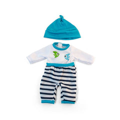 Cold weather turquoise Pjs 32cm - Koko-Kamel.com