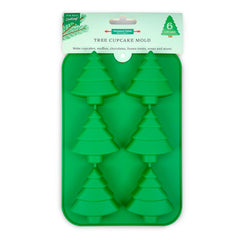 Winter Wonderland Holiday Tree Cupcake Mold - Koko-Kamel.com