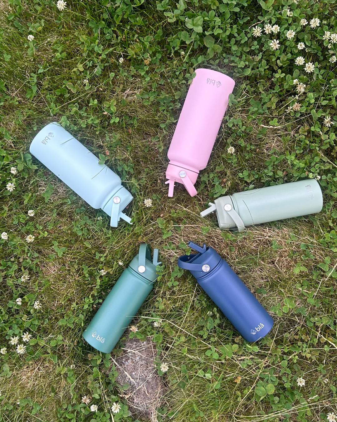 North - Insulated Water Bottle - Heather Berry