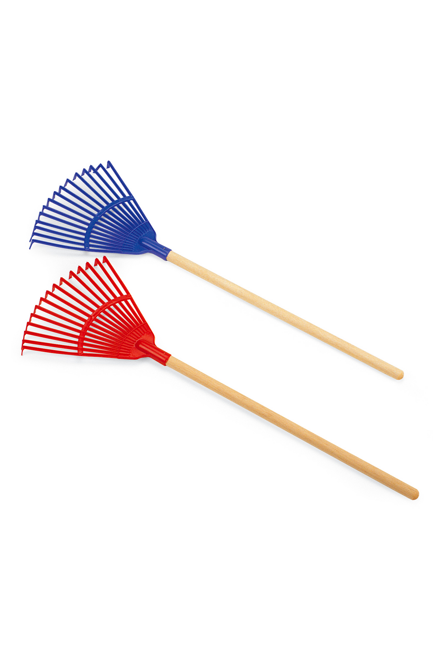 Rake with wooden handle (80cm)