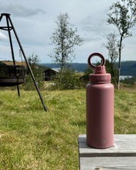 North - Insulated Water Bottle - Heather Berry
