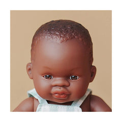 African baby boy doll 21cm, MF&M Collection - Koko - Kamel.com