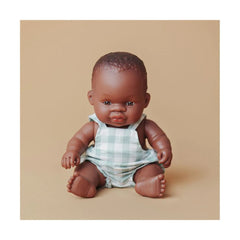 African baby boy doll 21cm, MF&M Collection - Koko - Kamel.com