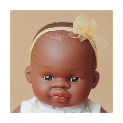 African baby girl doll 21cm, MF&M Collection - Koko - Kamel.com