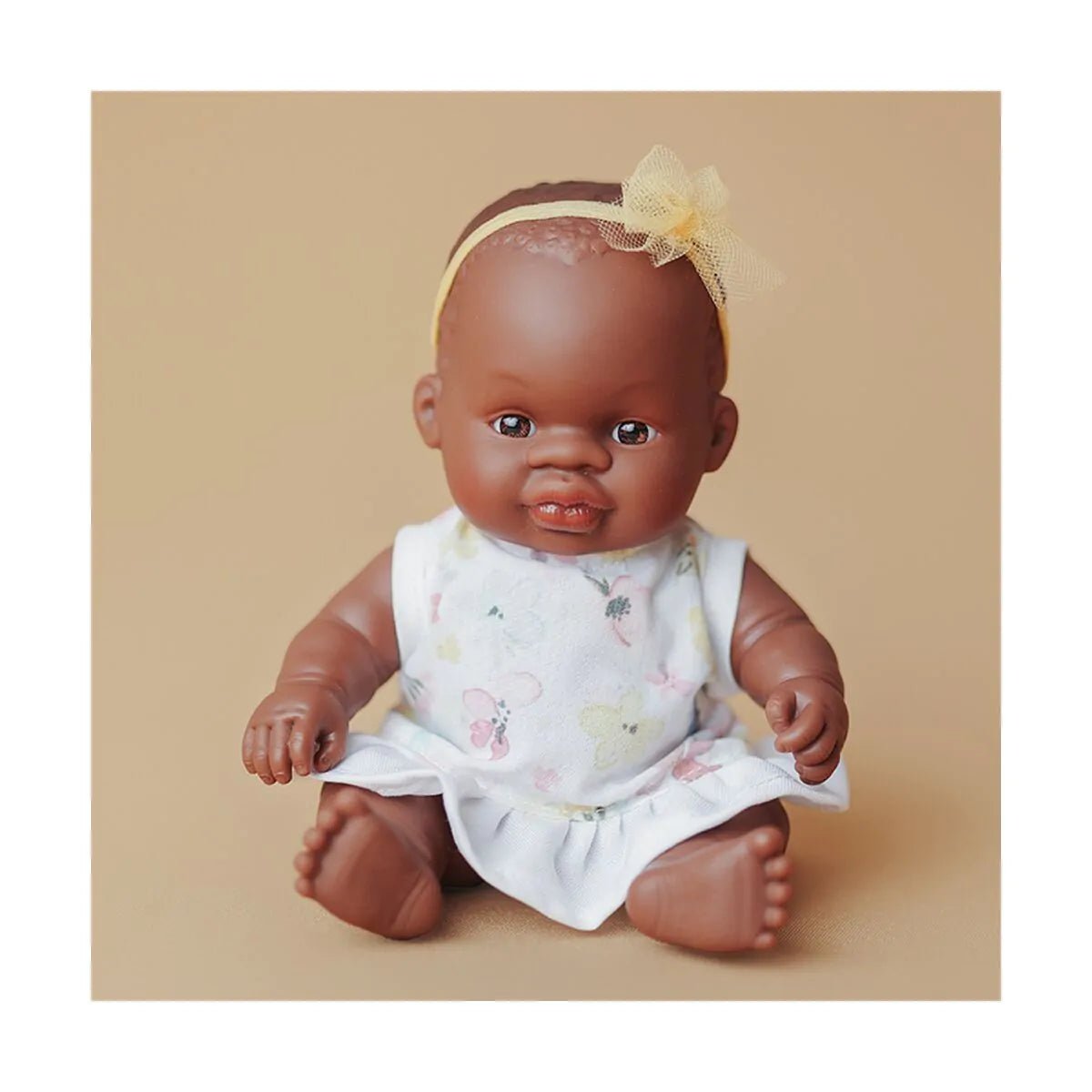 African baby girl doll 21cm, MF&M Collection - Koko - Kamel.com