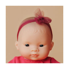 Asian baby girl doll 21cm, MF&M Collection - Koko - Kamel.com