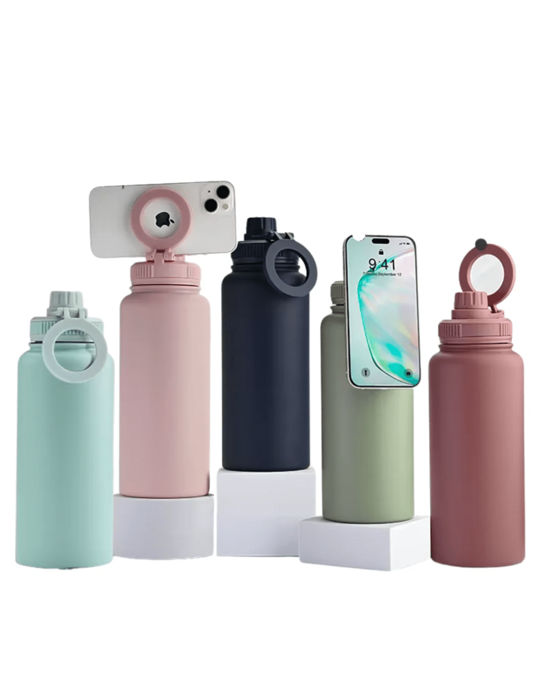 North - Insulated Water Bottle - Forest Green - Koko - Kamel.com