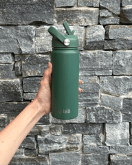 North - Insulated Water Bottle - Forest Green - Koko - Kamel.com