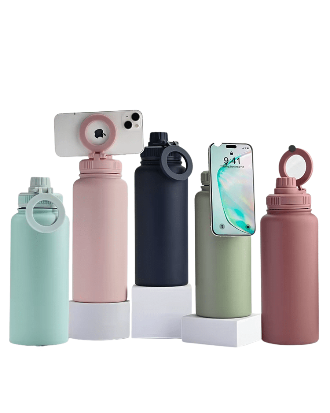 North - Insulated Water Bottle - Glacier Blue - Koko - Kamel.com