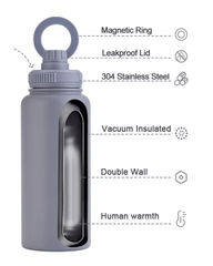 North - Insulated Water Bottle - Midnight Blue - Koko - Kamel.com