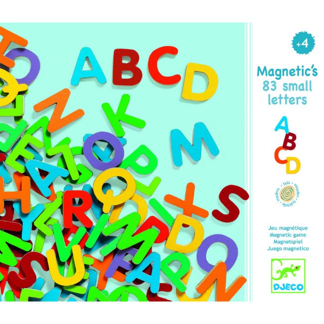 83 Small Magnetic Letters - Koko-Kamel.com