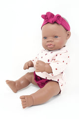 Baby doll african girl 32 cm - Koko-Kamel.com