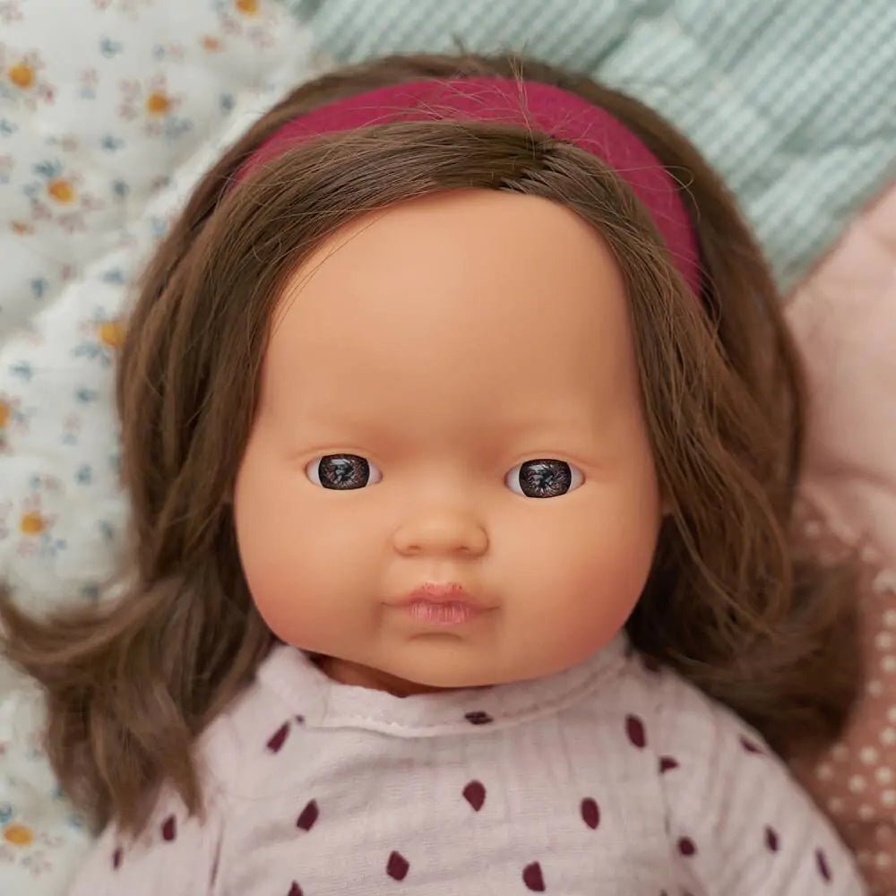 Baby Doll Brunette Girl, 38 cm - Koko-Kamel.com