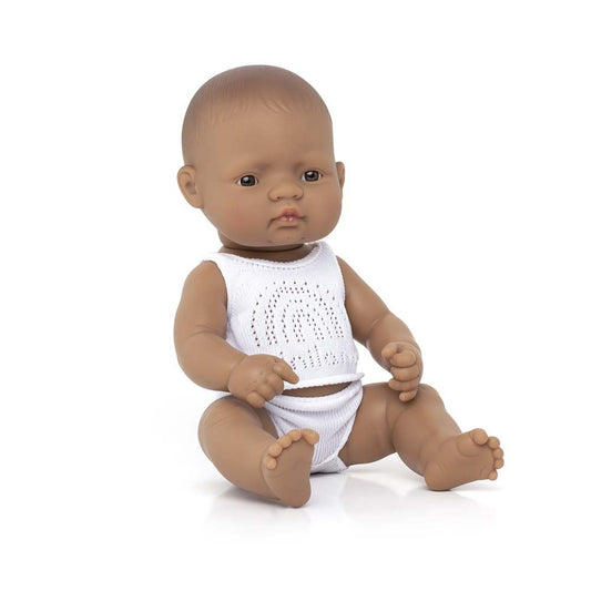 Baby doll hispanic girl 32 cm - Koko-Kamel.com