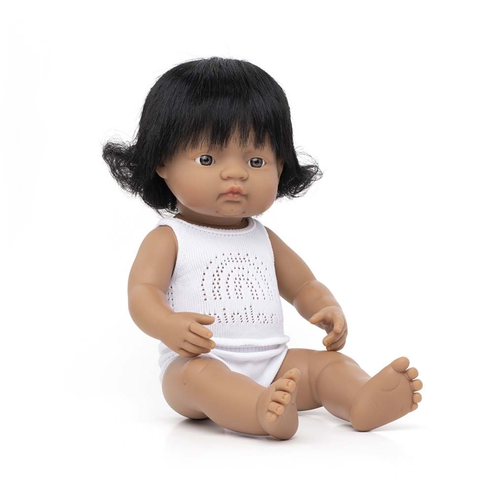 Baby Doll Hispanic Girl 38cm - Koko-Kamel.com