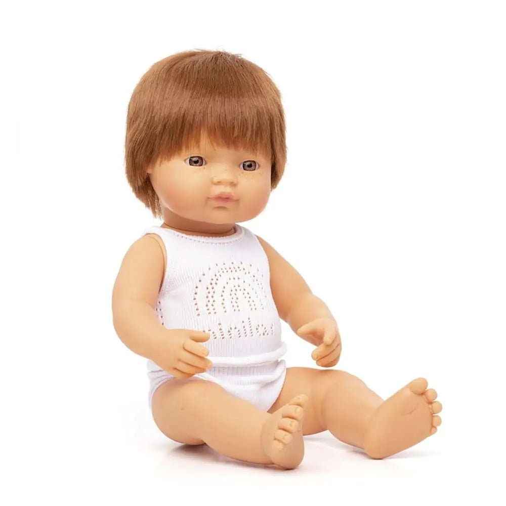 Baby Doll Redhead Boy, 38 cm - Koko-Kamel.com