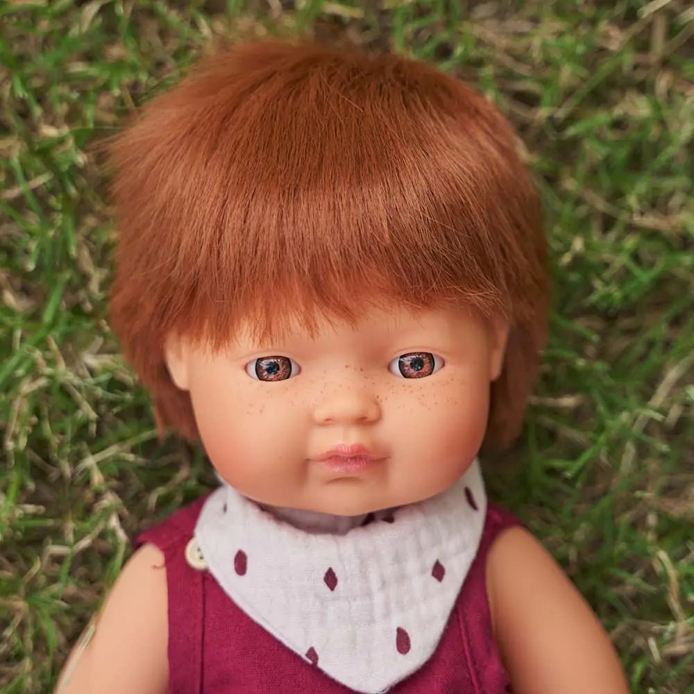Baby Doll Redhead Boy, 38 cm - Koko-Kamel.com