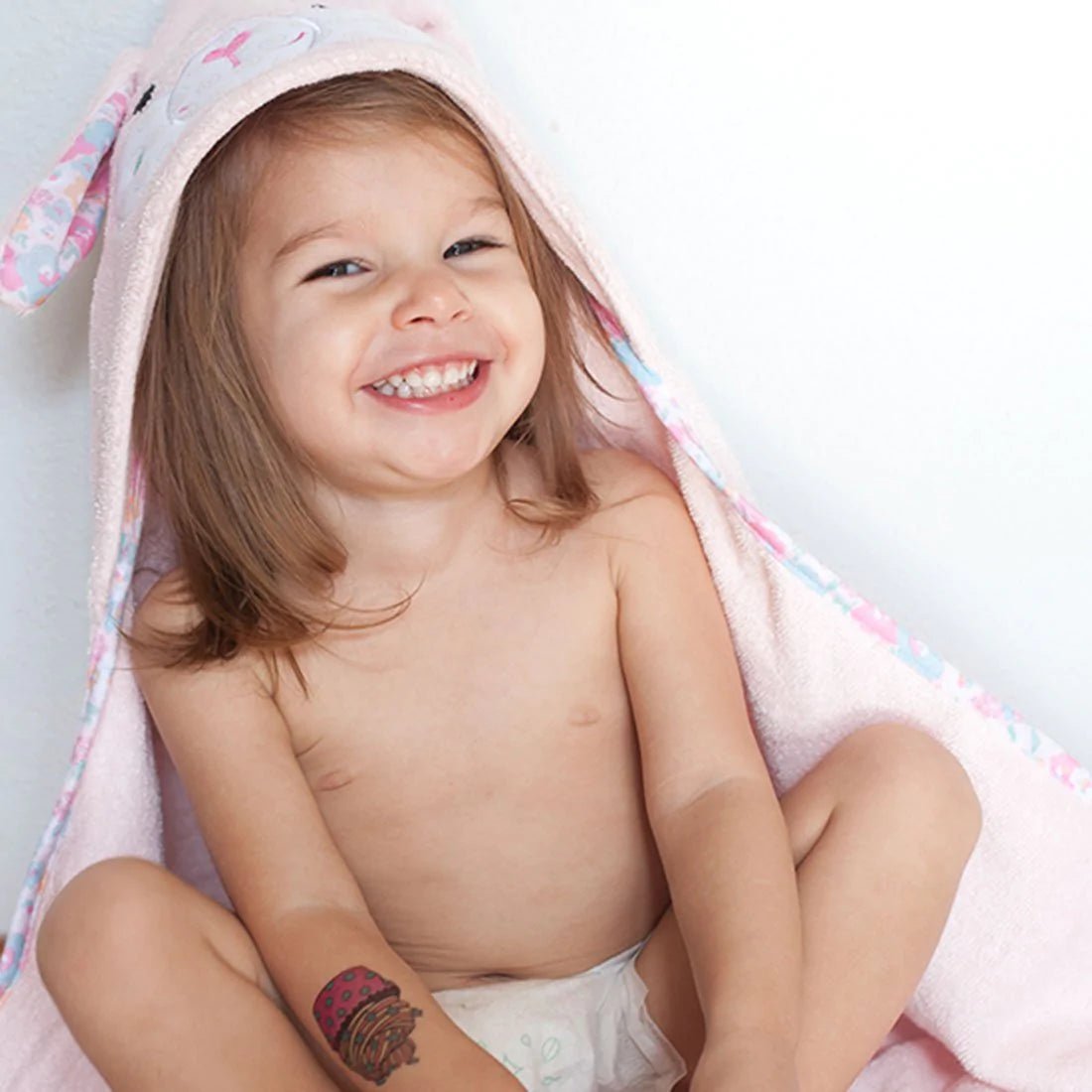 Baby Hooded Towel - Beatrice the Bunny - Koko-Kamel.com
