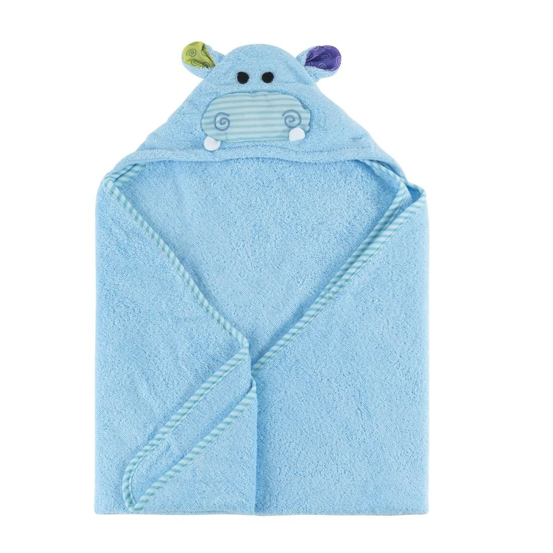 Baby Hooded Towel - Henry the Hippo - Koko-Kamel.com