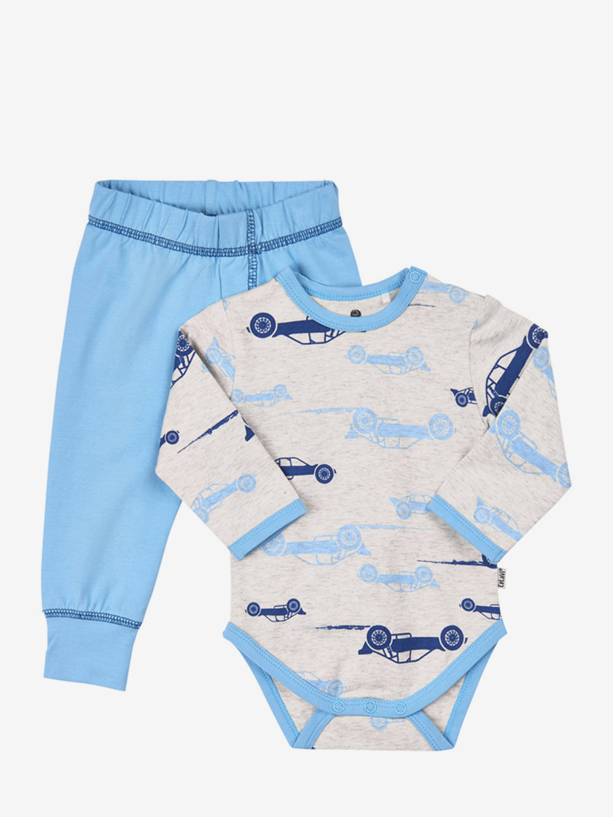 Baby Pyjamas Set with Race Car Pattern - Koko-Kamel.com
