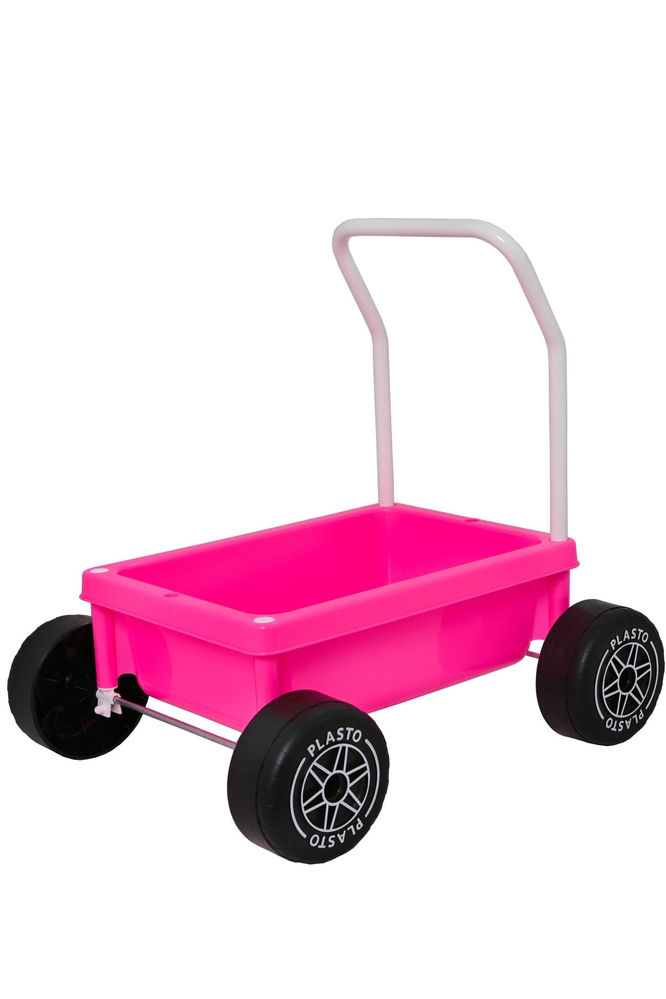 Baby walker with silent wheels, 48cm (pink) - Koko-Kamel.com