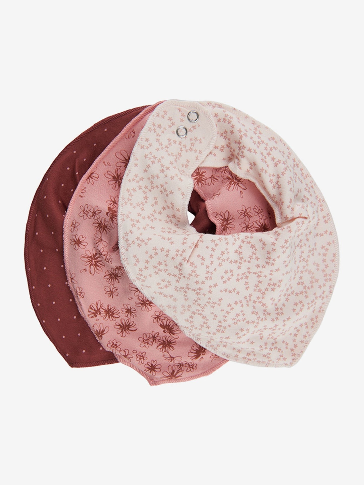 Bandana Bib (3-pack), Zephyr - Koko-Kamel.com
