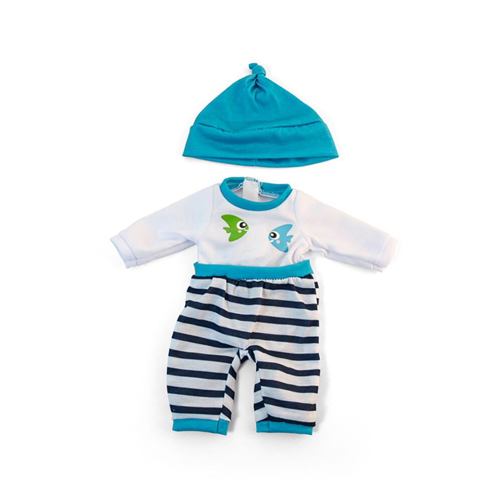 Cold weather turquoise Pjs 32cm - Koko-Kamel.com