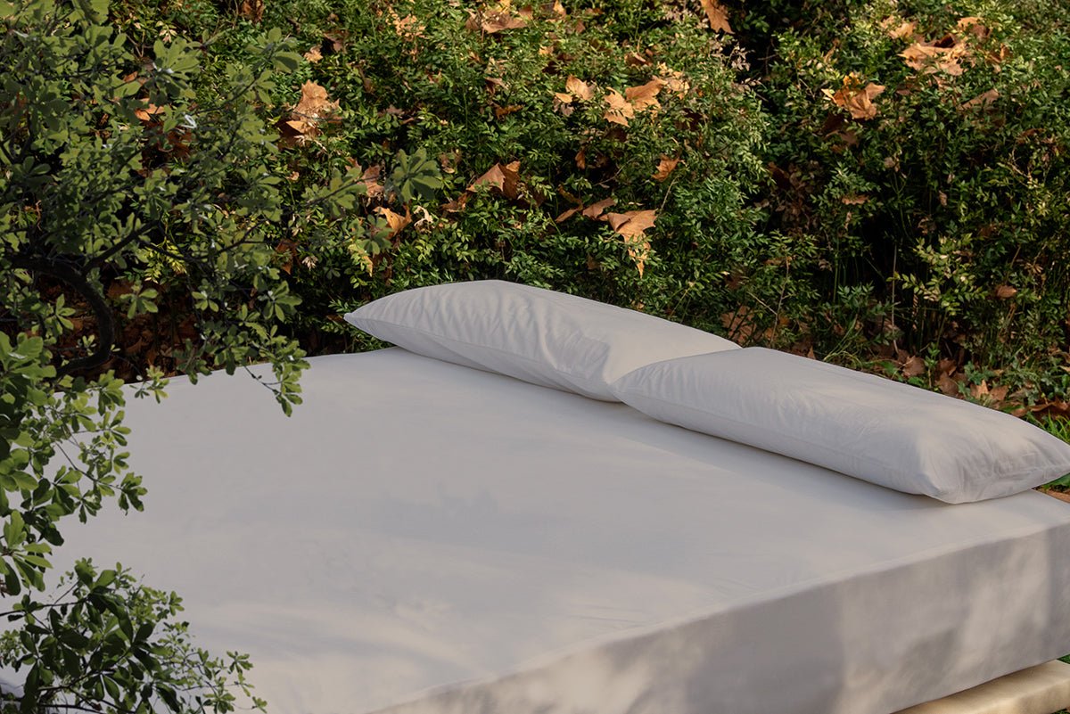 Eco-friendly waterproof and breathable fitted sheet 200 x 200 cm - Koko-Kamel.com