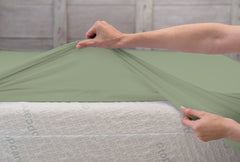 Eco-friendly waterproof and breathable fitted sheet 90 x 200 cm - Koko-Kamel.com