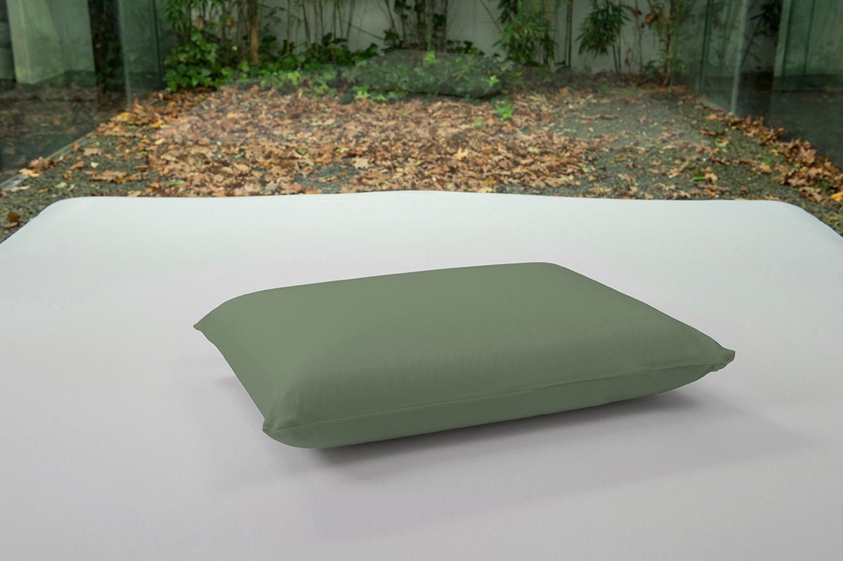 Eco-friendly waterproof and breathable pillowcase 50 x 75 cm - Green - Koko-Kamel.com
