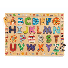 Educational Wooden Puzzles - ABC - Koko-Kamel.com