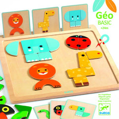 GeoBasic Wooden Magnetic Board - Koko-Kamel.com