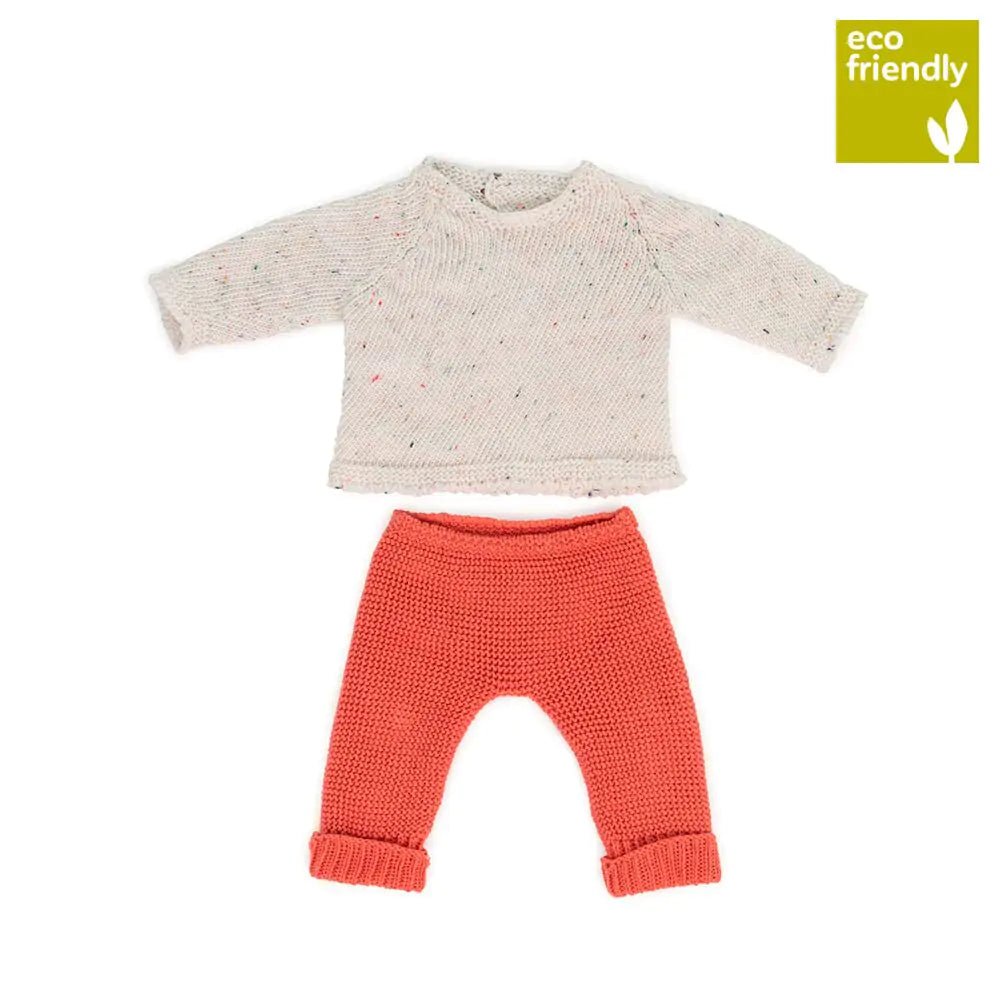 Knitted Doll Outfit 38cm – Sweater & Trousers - Koko-Kamel.com