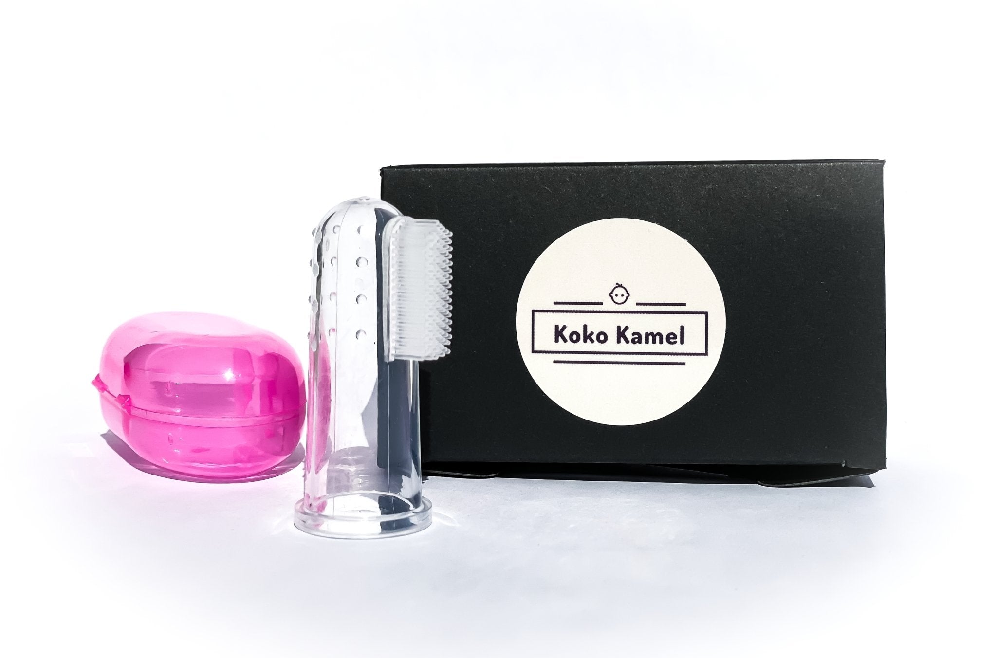 Koko Kamel Finger Silicone Toothbrush (pack of 2) - Koko-Kamel.com