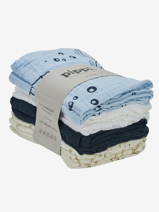 Muslin Cloth (8 pack), Grey Dawn - Koko-Kamel.com