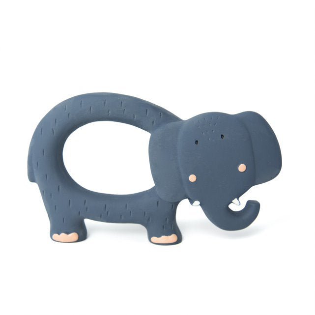 Natural rubber grasping toy - Mrs. Elephant - Koko-Kamel.com