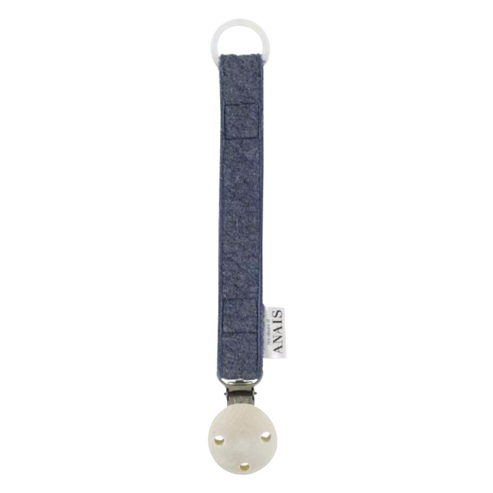 Pacifier Clip - Diamond Blue - Koko-Kamel.com