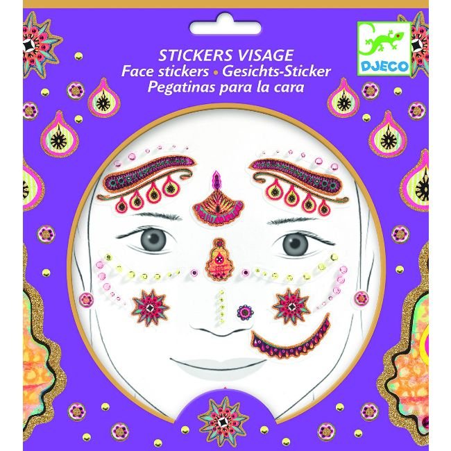 Princess India Face Stickers - Koko-Kamel.com