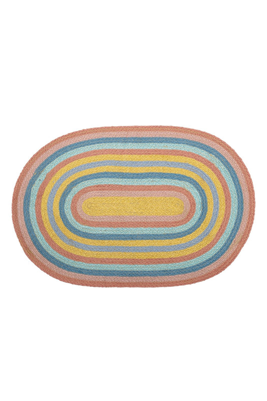 Ralia Rug, Yellow, Jute - Koko-Kamel.com