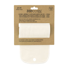 Reusable Cloth Diaper Inserts - 2 Pack - natural - Koko-Kamel.com