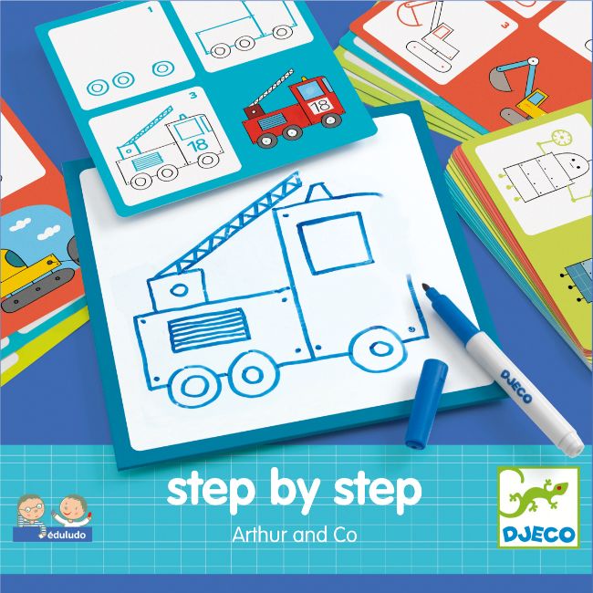 Step By Step Drawing - Arthur And Co - Koko-Kamel.com