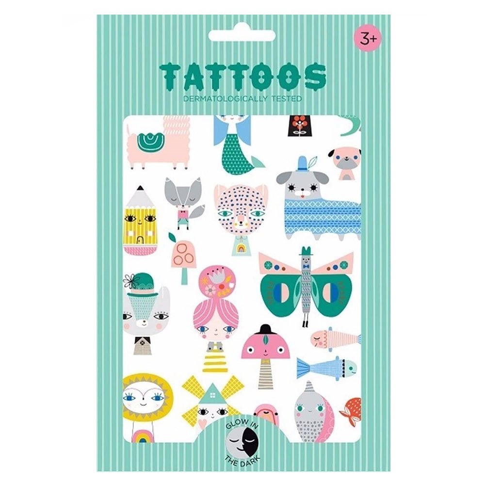 Tattoos Leopard glow in the dark - Koko-Kamel.com