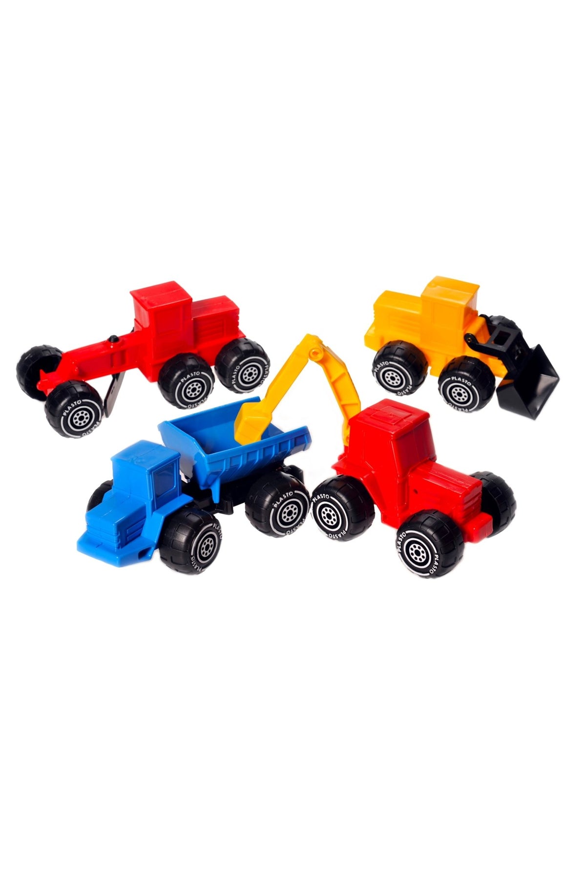 Vehicle set, 4 models. 17-20 cm. - Koko-Kamel.com