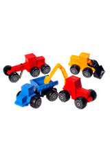 Vehicle set, 4 models. 17-20 cm. - Koko-Kamel.com