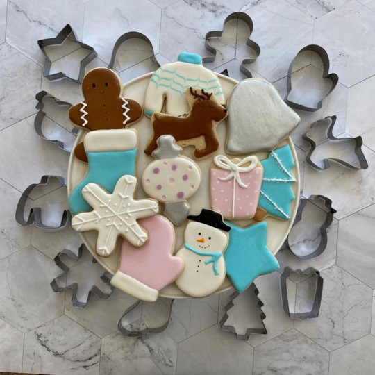 Winter Wonderland 12 Piece Cookie Cutter Set - Koko-Kamel.com