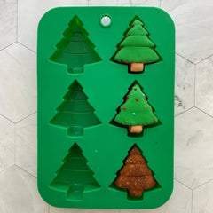 Winter Wonderland Holiday Tree Cupcake Mold - Koko-Kamel.com